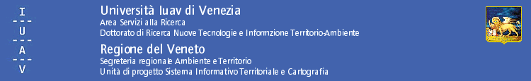 Facoltà di Pianificazione del Territorio - Settore Ricerca